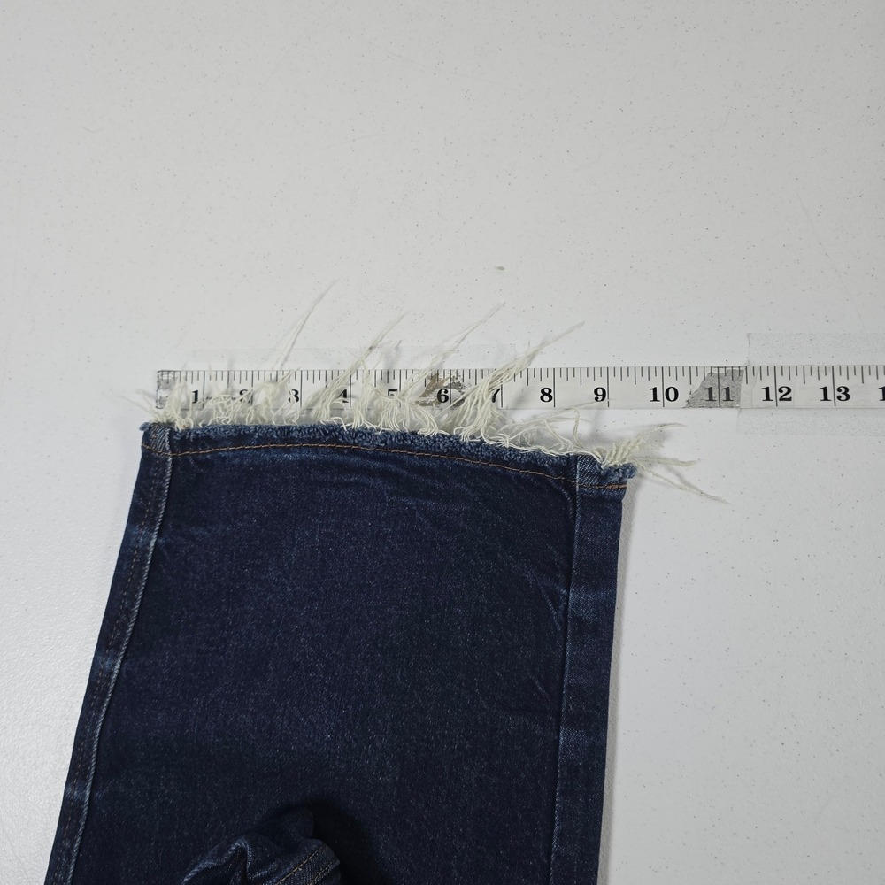 Judy Blue 20W Rigid Front Stretch Back Distressed Dark Wash Straight Leg Jeans‎ - Picture 6 of 10